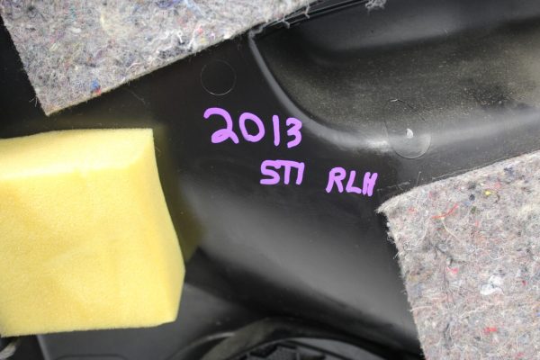 08-14 2008-2014 SUBARU IMPREZA WRX STI REAR LH DOOR CARD PANEL DRIVER SIDE OEM - Image 9