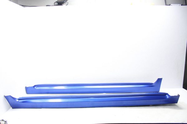 08-14 2008-2014 SUBARU WRX & STI SIDE SKIRTS ROCKER PANELS BLUE LH/RH