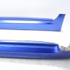 08-14 2008-2014 SUBARU WRX & STI SIDE SKIRTS ROCKER PANELS BLUE LH/RH - Image 3