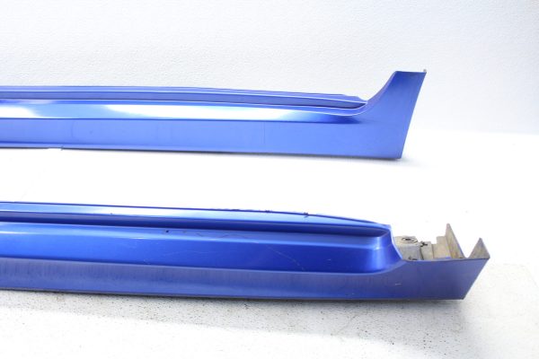 08-14 2008-2014 SUBARU WRX & STI SIDE SKIRTS ROCKER PANELS BLUE LH/RH - Image 3