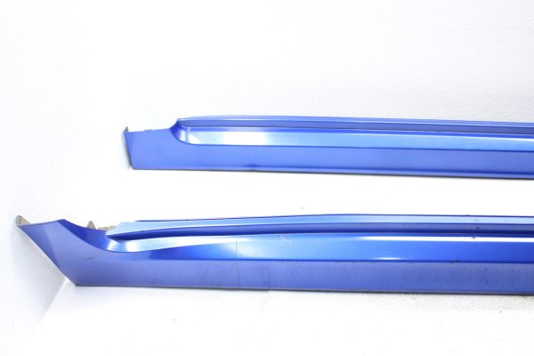08-14 2008-2014 SUBARU WRX & STI SIDE SKIRTS ROCKER PANELS BLUE LH/RH - Image 5
