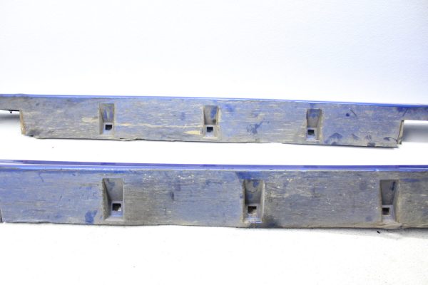 08-14 2008-2014 SUBARU WRX & STI SIDE SKIRTS ROCKER PANELS BLUE LH/RH - Image 7
