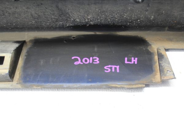 08-14 2008-2014 SUBARU WRX & STI SIDE SKIRTS ROCKER PANELS BLUE LH/RH - Image 10