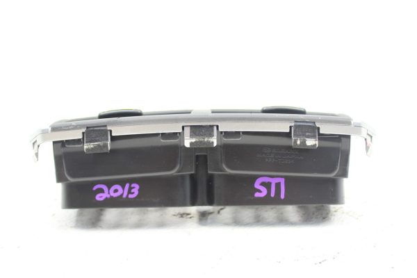 08-14 2008-2014 SUBARU IMPREZA WRX STI  CENTER CONSOLE DASH RADIO TRIM W/ VENTS - Image 6