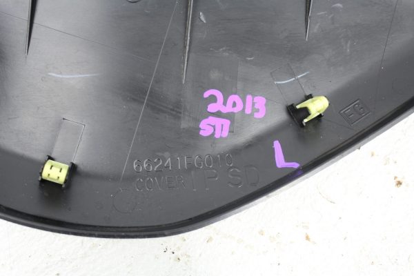08-14 2008-2014 SUBARU IMPREZA WRX & STI DASHBOARD SIDE COVER PANELS OEM - Image 5