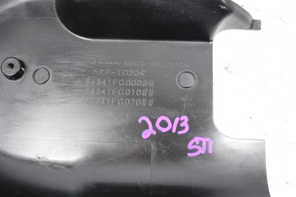 08-14 2008-2014 SUBARU IMPREZA WRX & STI STEERING COLUMN TRIM COVER BEZEL SHROUD SURROUND - Image 7