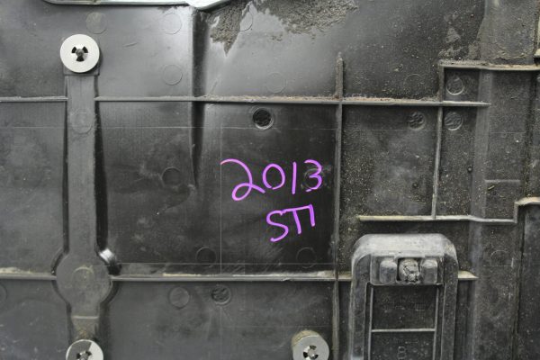 08-14 2008-2014 SUBARU WRX & STI UNDER BODY SPLASH GUARD SKID PLATE OEM - Image 4