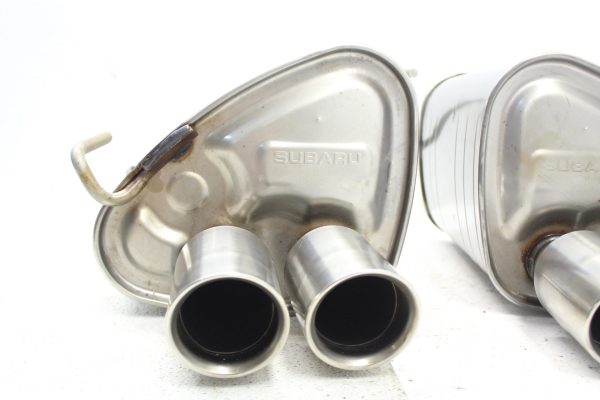 15-19 2015-2019 SUBARU WRX & STI EXHAUST MUFFLERS LH/RH OEM 1K MILES - Image 2