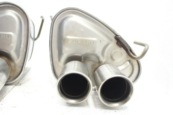 15-19 2015-2019 SUBARU WRX & STI EXHAUST MUFFLERS LH/RH OEM 1K MILES - Image 3