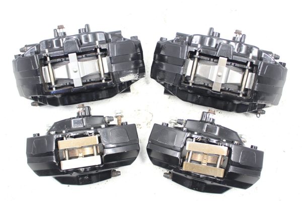 2008-2017 SUBARU WRX STI FRONT & REAR BREMBO BRAKE CALIPERS OEM 55K MILES EJ257 - Image 2