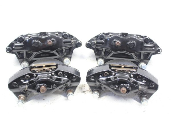 2008-2017 SUBARU WRX STI FRONT & REAR BREMBO BRAKE CALIPERS OEM 55K MILES EJ257 - Image 4