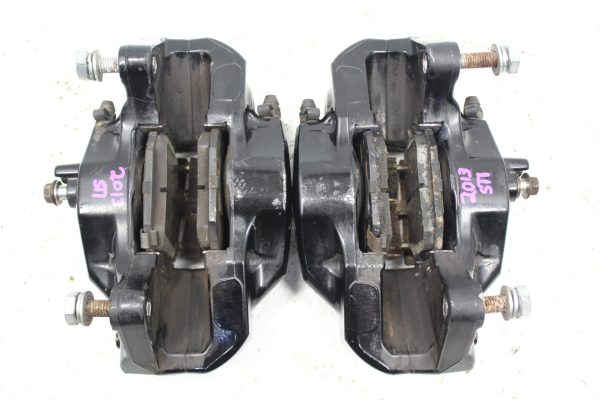 2008-2017 SUBARU WRX STI FRONT & REAR BREMBO BRAKE CALIPERS OEM 55K MILES EJ257 - Image 9