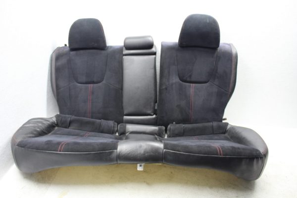 08-14 2008-2014 SUBARU IMPREZA WRX STI REAR SEATS BLACK SUEDE ALCANTARA OEM