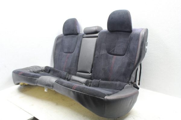 08-14 2008-2014 SUBARU IMPREZA WRX STI REAR SEATS BLACK SUEDE ALCANTARA OEM - Image 8