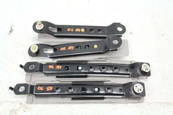 02-07 2002-2007 SUBARU WRX & STI SEAT BELT ADJUSTERS FRONT & REAR SET LH-RH - Image 4