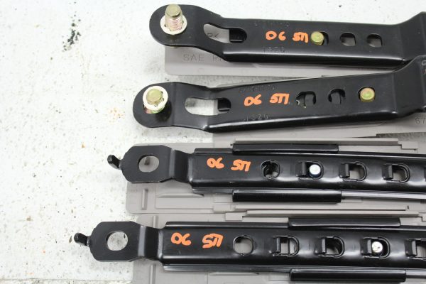 02-07 2002-2007 SUBARU WRX & STI SEAT BELT ADJUSTERS FRONT & REAR SET LH-RH - Image 5