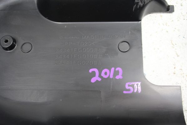 2008-2014 SUBARU IMPREZA WRX & STI STEERING COLUMN TRIM COVER BEZEL SHROUD SURROUND - Image 8
