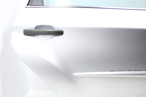 08-14 2008-2014 SUBARU IMPREZA WRX STI DOOR ASSEMBLY REAR RH PASSENGER SILVER - Image 2