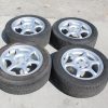 98-01 1998-2001 SUBARU IMPREZA 2.5 RS GC8 6 SPOKE WHEELS & TIRES 5X100 OEM - Image 4