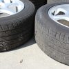 98-01 1998-2001 SUBARU IMPREZA 2.5 RS GC8 6 SPOKE WHEELS & TIRES 5X100 OEM - Image 9