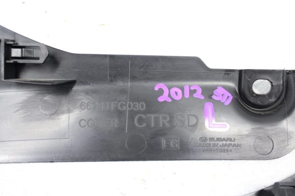 08-14 2008-2014 SUBARU IMPREZA WRX STI CENTER CONSOLE BASE SIDE TRIM OEM - Image 6
