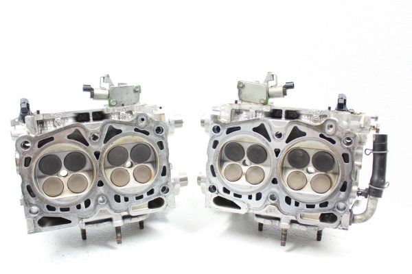 2008-2018 SUBARU WRX STI W25 CYLINDER HEADS ASSEMBLY DUAL AVCS LH/RH OEM EJ257 - Image 5