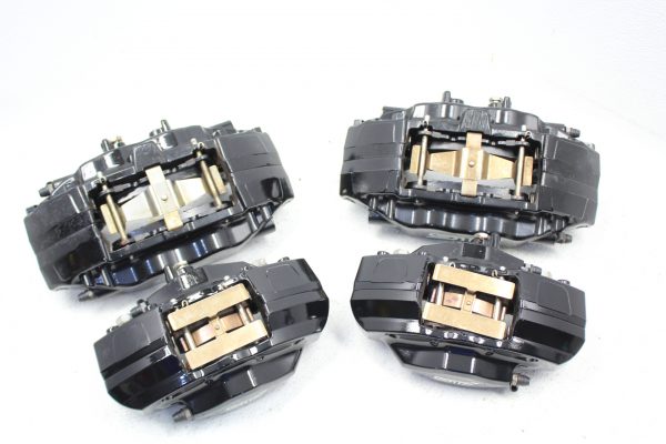 2008-2017 SUBARU WRX STI FRONT & REAR BREMBO BRAKE CALIPERS OEM 20K MILES EJ257 - Image 2