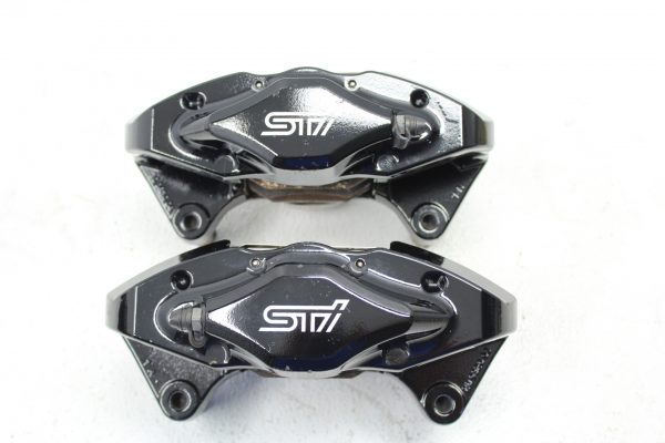 2008-2017 SUBARU WRX STI FRONT & REAR BREMBO BRAKE CALIPERS OEM 20K MILES EJ257 - Image 5