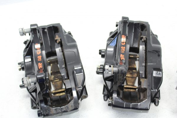 2008-2017 SUBARU WRX STI FRONT & REAR BREMBO BRAKE CALIPERS OEM 20K MILES EJ257 - Image 9