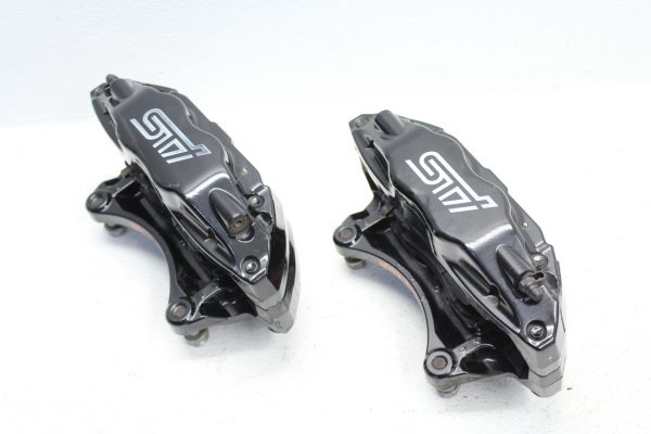 2008-2017 SUBARU WRX STI FRONT & REAR BREMBO BRAKE CALIPERS OEM 20K MILES EJ257 - Image 12