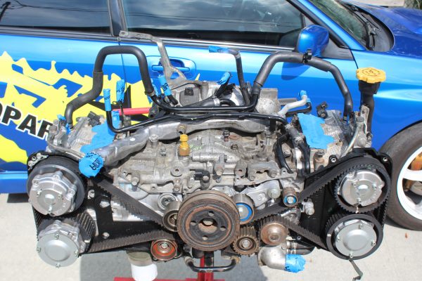 2008-2019 SUBARU WRX STI BUILT ENGINE FORGED LONG BLOCK EJ257 DUAL AVCS 7K MILES - Image 2