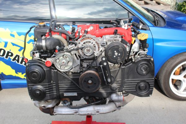 07 2007 SUBARU WRX STI USDM ENGINE LONG BLOCK SINGLE AVCS EJ257 47K MILES OEM - Image 2