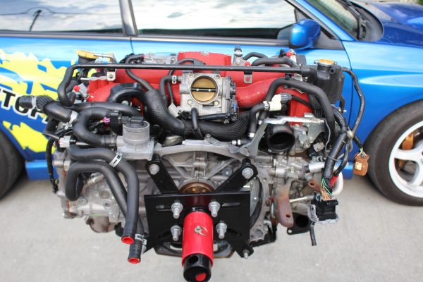 07 2007 SUBARU WRX STI USDM ENGINE LONG BLOCK SINGLE AVCS EJ257 47K MILES OEM - Image 7