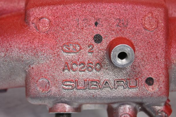 2008-2021 SUBARU WRX STI WRINKLE RED INTAKE MANIFOLD ASSEMBLY 21K MILES EJ257 - Image 4