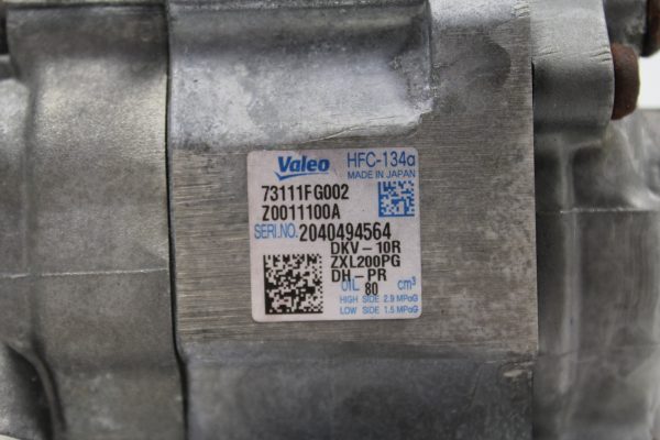 2008-2021 SUBARU WRX & STI A/C COMPRESSOR ASSEMBLY OEM 20K MILES 73111FG002 - Image 5
