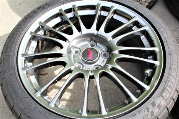 2008-2014 SUBARU WRX STI LIMITED FORGED RIMS WHEELS & TIRES 18x8.5 +55 5x114 - Image 7