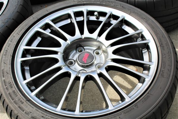 2008-2014 SUBARU WRX STI LIMITED FORGED RIMS WHEELS & TIRES 18x8.5 +55 5x114 - Image 8