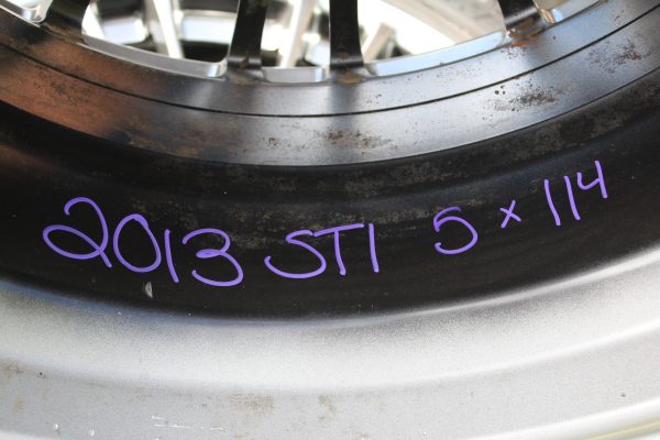 2008-2014 SUBARU WRX STI LIMITED FORGED RIMS WHEELS & TIRES 18x8.5 +55 5x114 - Image 12