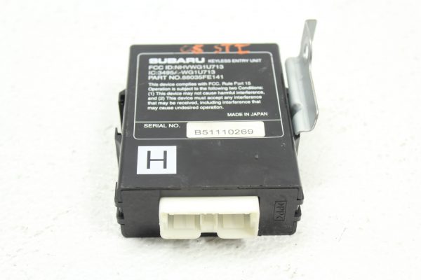 2004-2005 SUBARU IMPREZA WRX STI KEY LESS CONTROL UNIT 88035FE141 - Image 2
