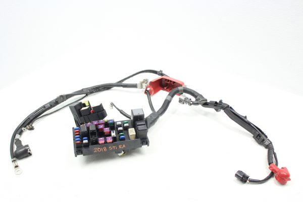 18 2018 SUBARU WRX STI TYPE RA BATTERY HARNESS CABLE W/ FUSE PANEL OEM