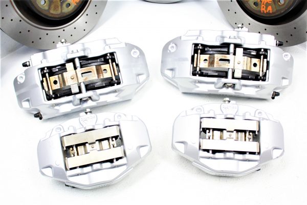 18 2018 SUBARU WRX STI TYPE RA 6/2 POT BREMBO BRAKE CALIPERS & ROTORS 7K MILES - Image 3
