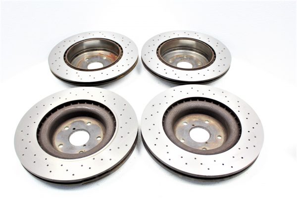 18 2018 SUBARU WRX STI TYPE RA 6/2 POT BREMBO BRAKE CALIPERS & ROTORS 7K MILES - Image 12