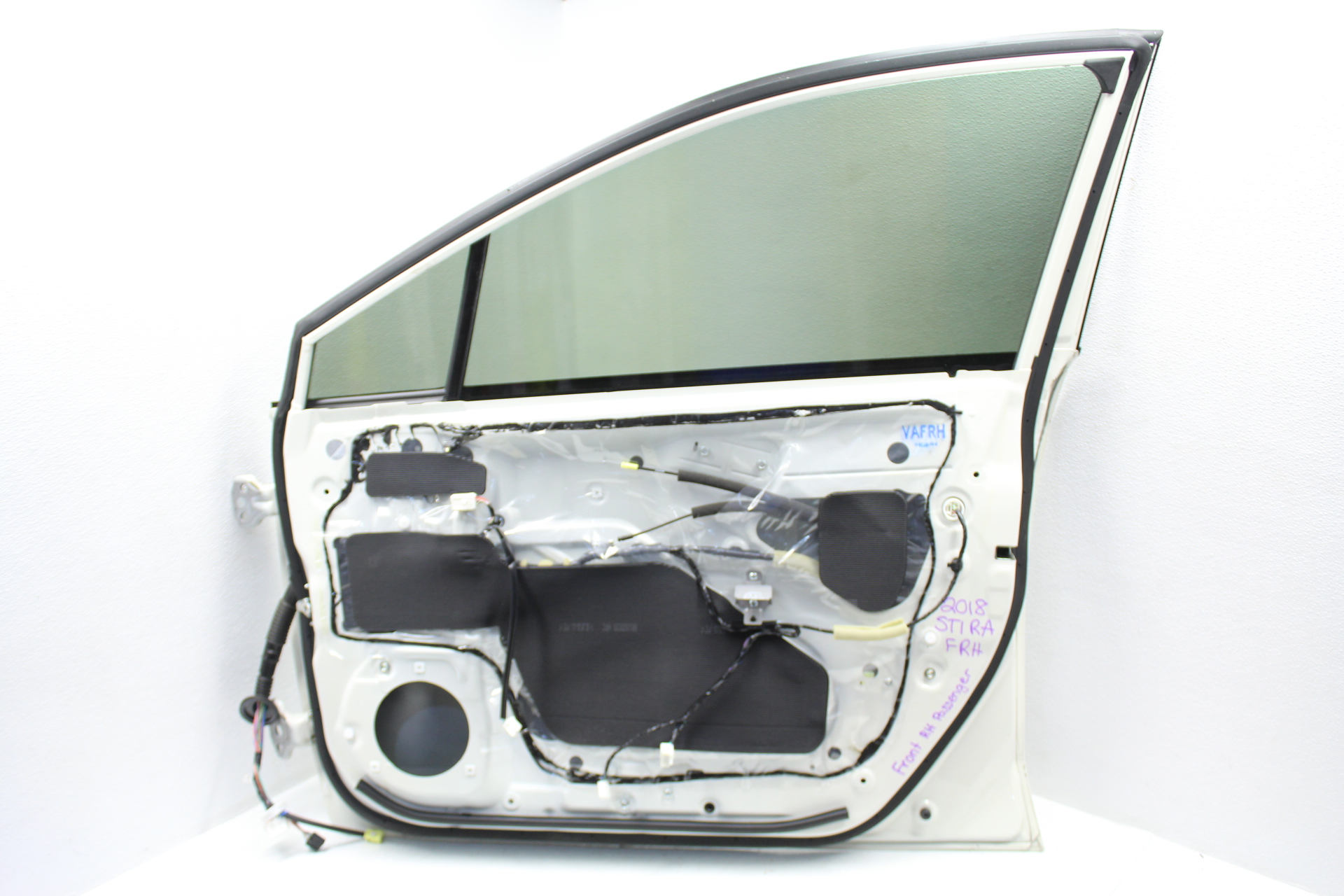 18 2018 SUBARU WRX STI TYPE RA FRONT RIGHT HAND DOOR ASSEMBLY RH ...