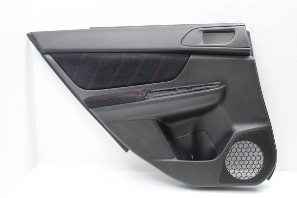 18 2018 SUBARU WRX STI TYPE RA REAR LEFT HAND DOOR PANEL TRIM LH DRIVER OEM