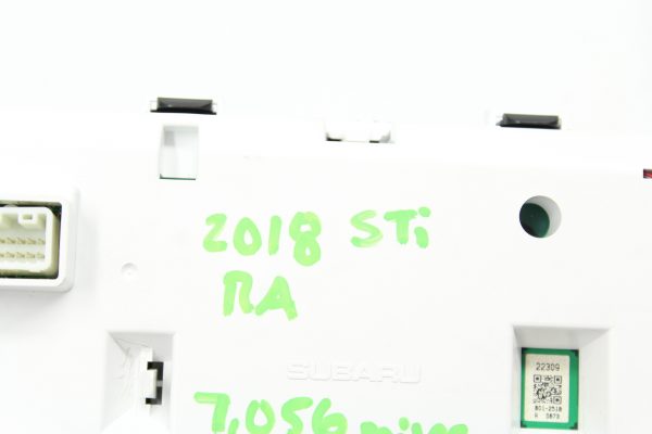2018 SUBARU WRX STI TYPE RA ECU INSTRUMENT CLUSTER IMMOBILZIER IGNITION KEY 31K - Image 12