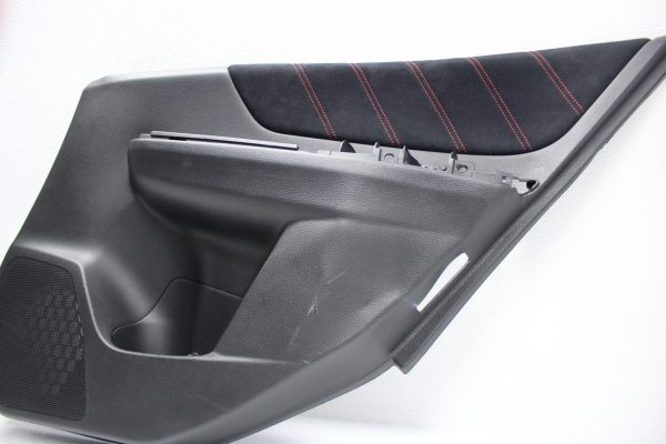 18 2018 SUBARU WRX STI TYPE RA REAR RIGHT HAND PASSENGER DOOR PANEL TRIM OEM - Image 4