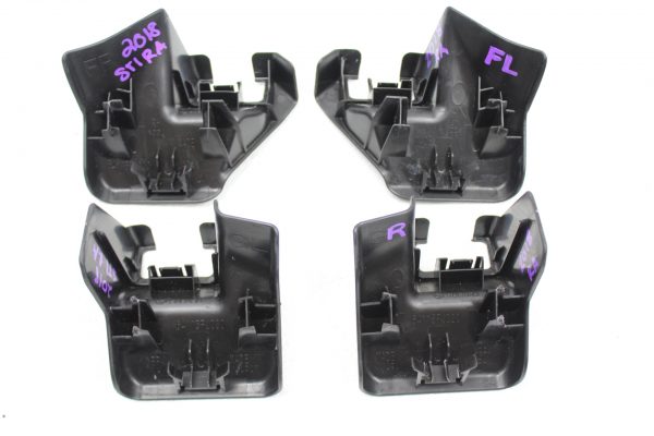 18 2018 SUBARU WRX STI TYPE RA FRONT AND REAR SEAT TRACK BOLT COVERS 64115FJ000 - Image 5