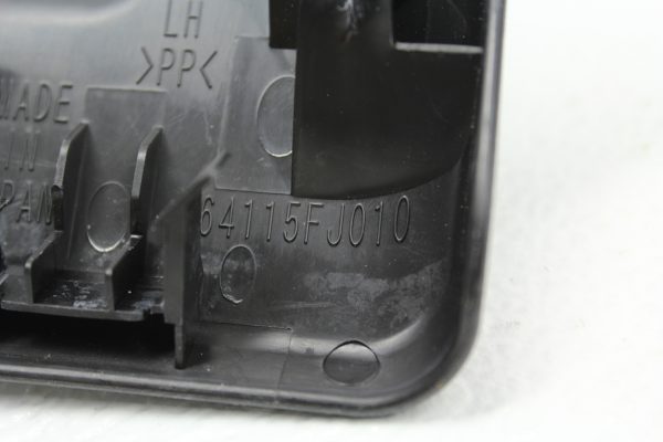 18 2018 SUBARU WRX STI TYPE RA FRONT AND REAR SEAT TRACK BOLT COVERS 64115FJ000 - Image 9