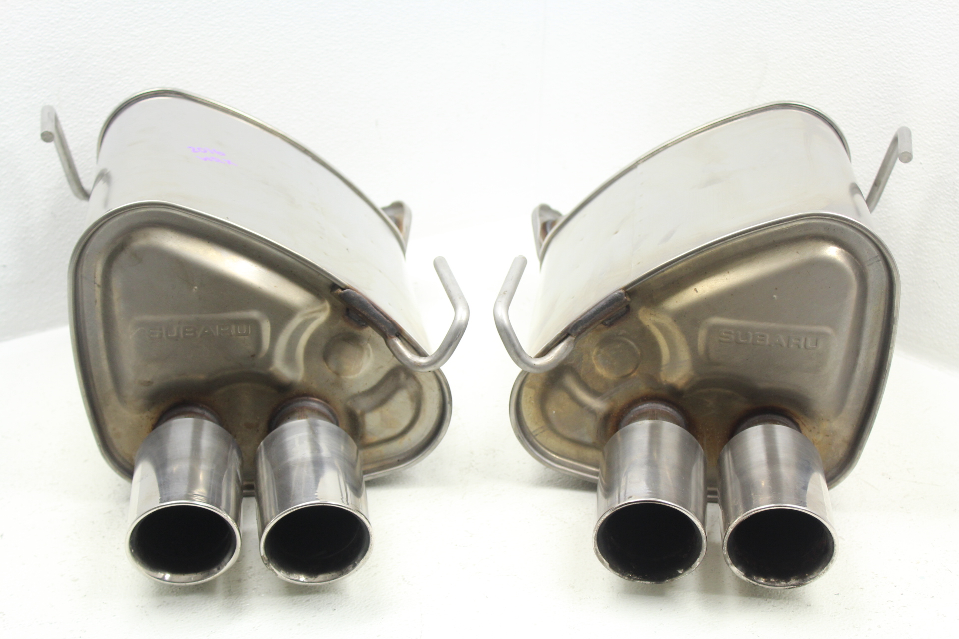 20152019 SUBARU WRX & STI AXLE BACK EXHAUST MUFFLERS LH/RH SET OEM