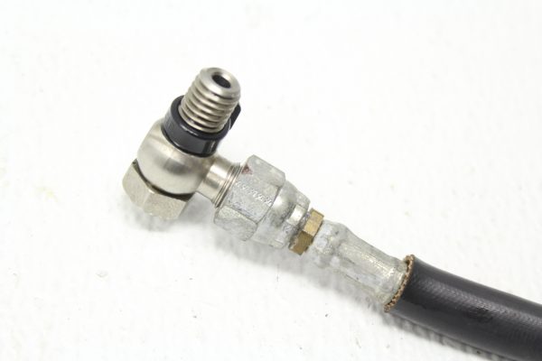 2002-2007 SUBARU WRX STI STEEL BRAIDED TURBO OIL FEED LINE - Image 3